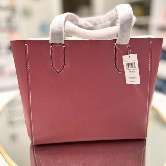 Coach Rouge Pink Derby Tote NWT - Picture 7 of 8